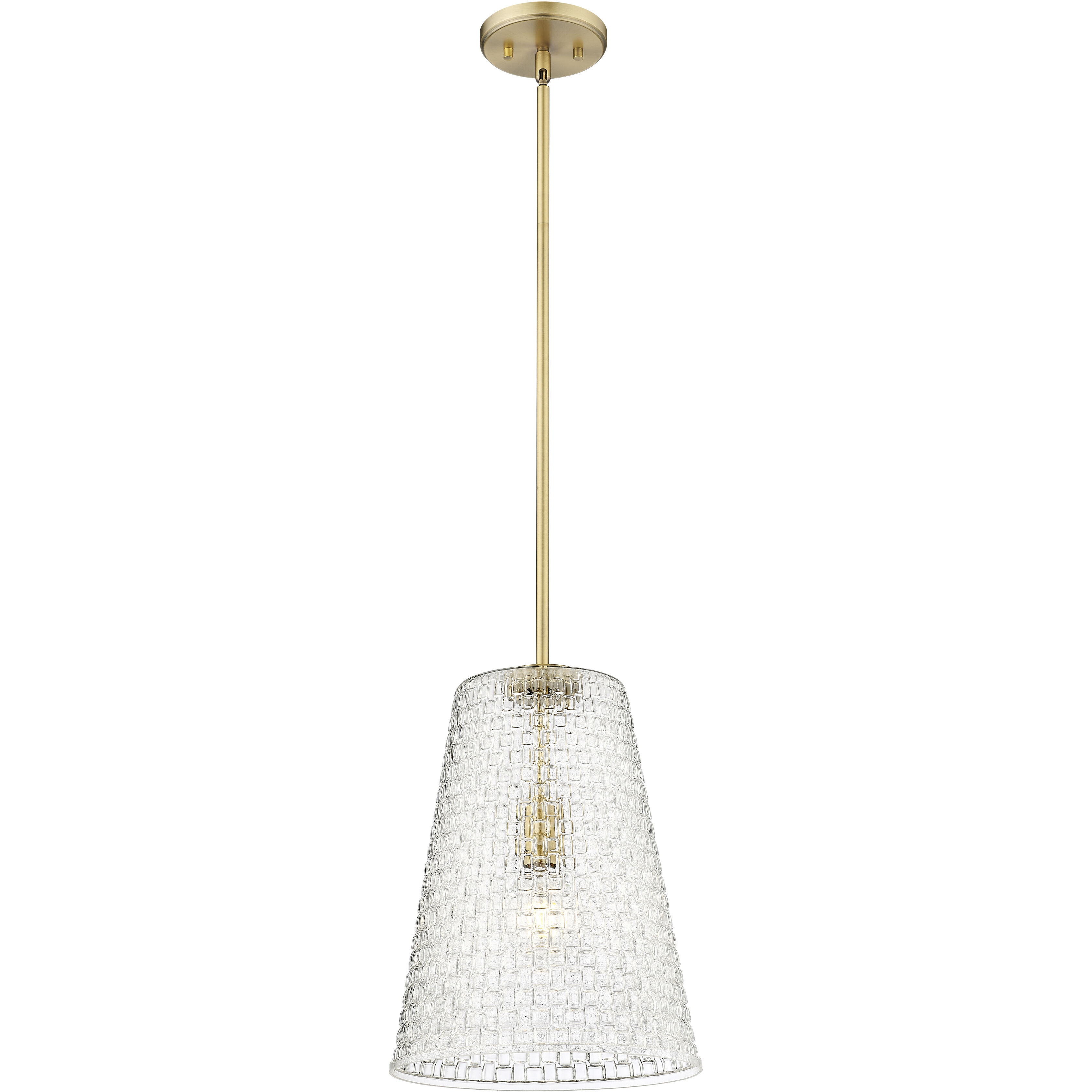 Saben 1 Light 11 inch Vintage Brass Pendant Ceiling Light